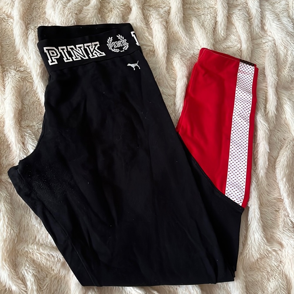 Pink Victoria secret yoga leggings